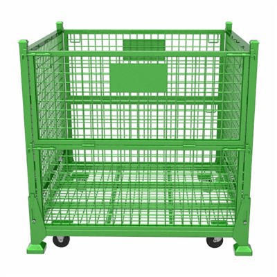 Sklopivi žičani spremnik s kotačićima